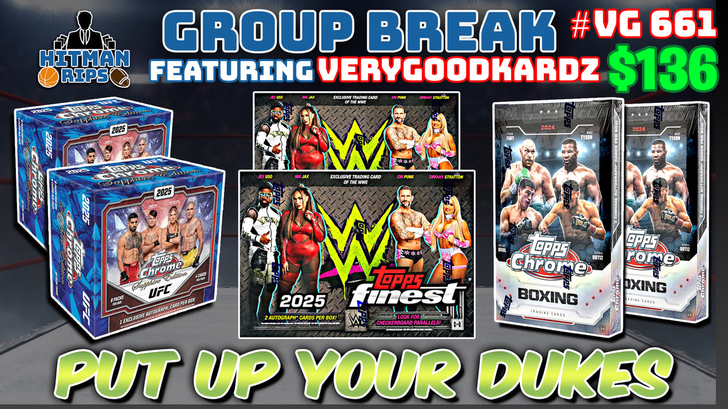 Group Break # VG 661 - Put Up Your Dukes