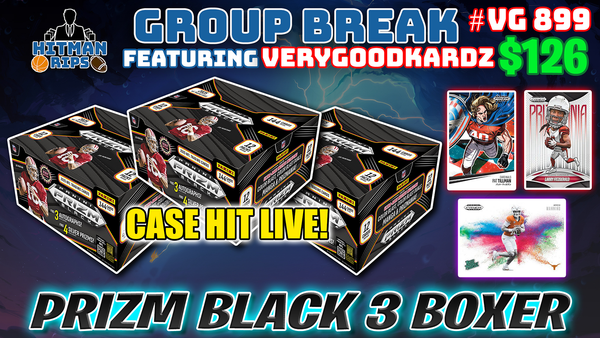 Group Break # VG 899 - Prizm Black 3 Boxer
