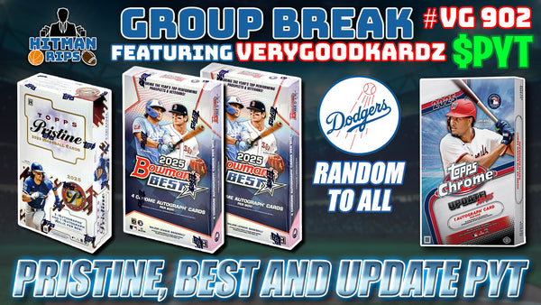 Group Break # VG 902  - Pristine, Best and Update PYT (Dodgers Random)