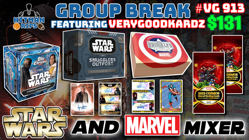 Group Break # VG 913 - Star Wars and Marvel Mixer