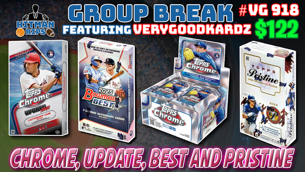 Group Break # VG 918 - Chrome, Update, Best and Pristine