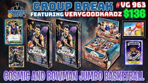 Group Break # VG 963 - Cosmic and Bowman Jumbo Basketball