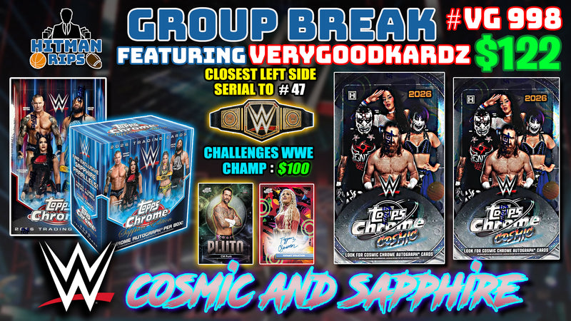 Group Break # VG 998 - WWE Cosmic and Sapphire