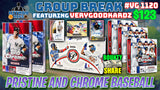 Group Break # VG 1120 - Pristine and Chrome Baseball