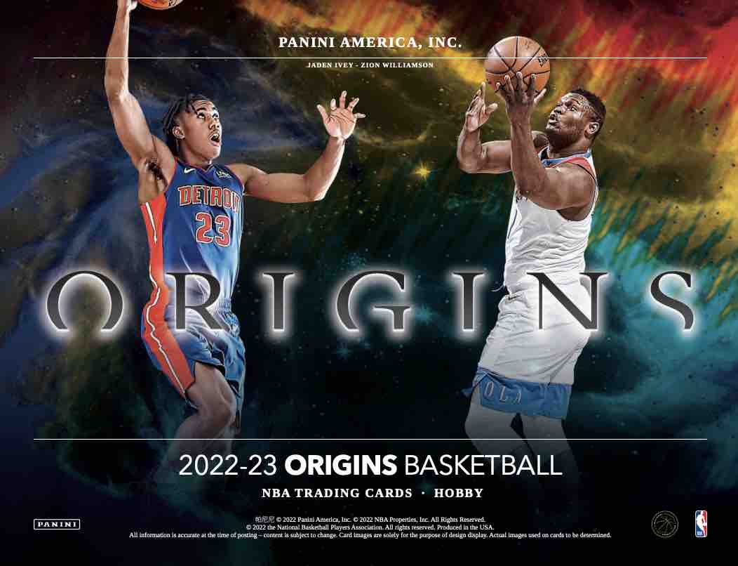 2022-23 Panini Origins Basketball Hobby 12-Box Case