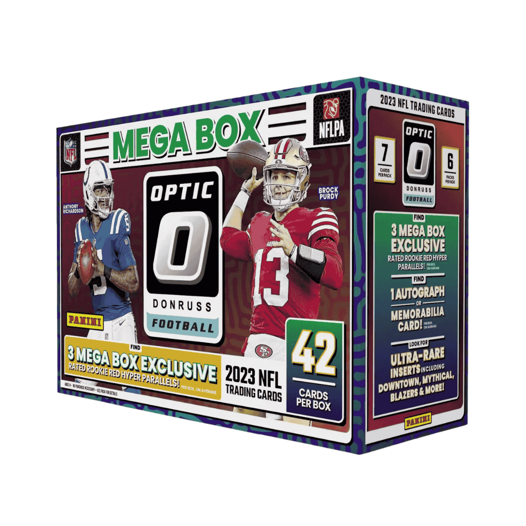 2023 Panini Donruss Optic Football Hobby Mega Box (Red Hyper Parallels)