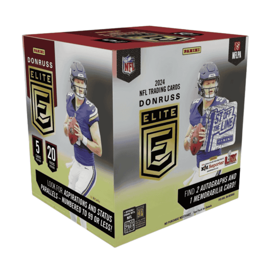 2024 Panini Donruss Elite Football 1st Off The Line FOTL Hobby Box