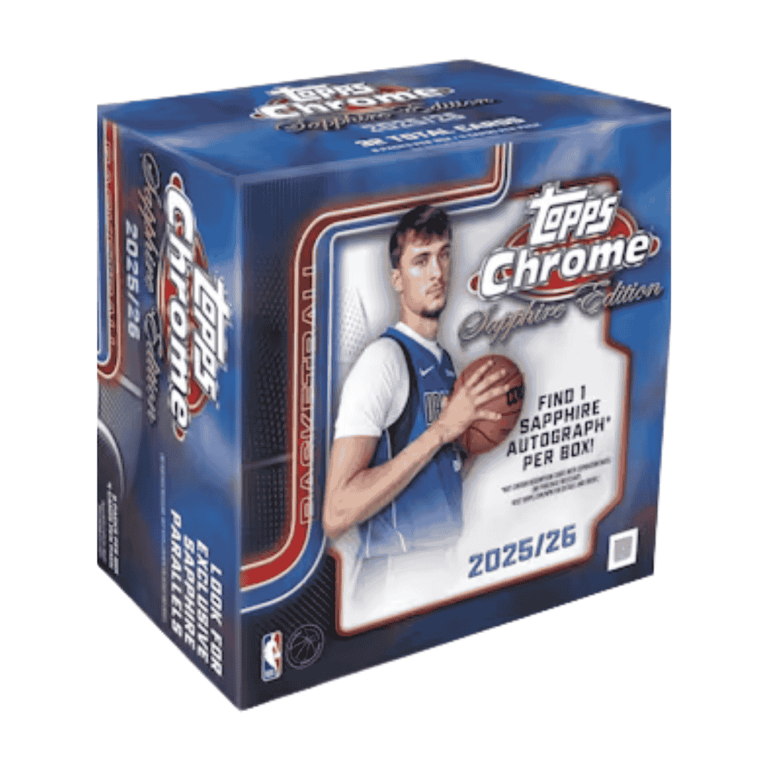 2025-26 Topps Chrome Basketball Sapphire Edition Box