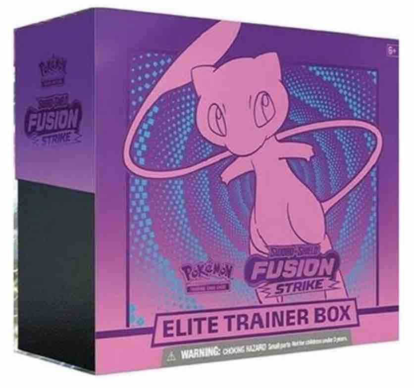 Pokemon Sword & Shield Fusion Strike Elite Trainer Box