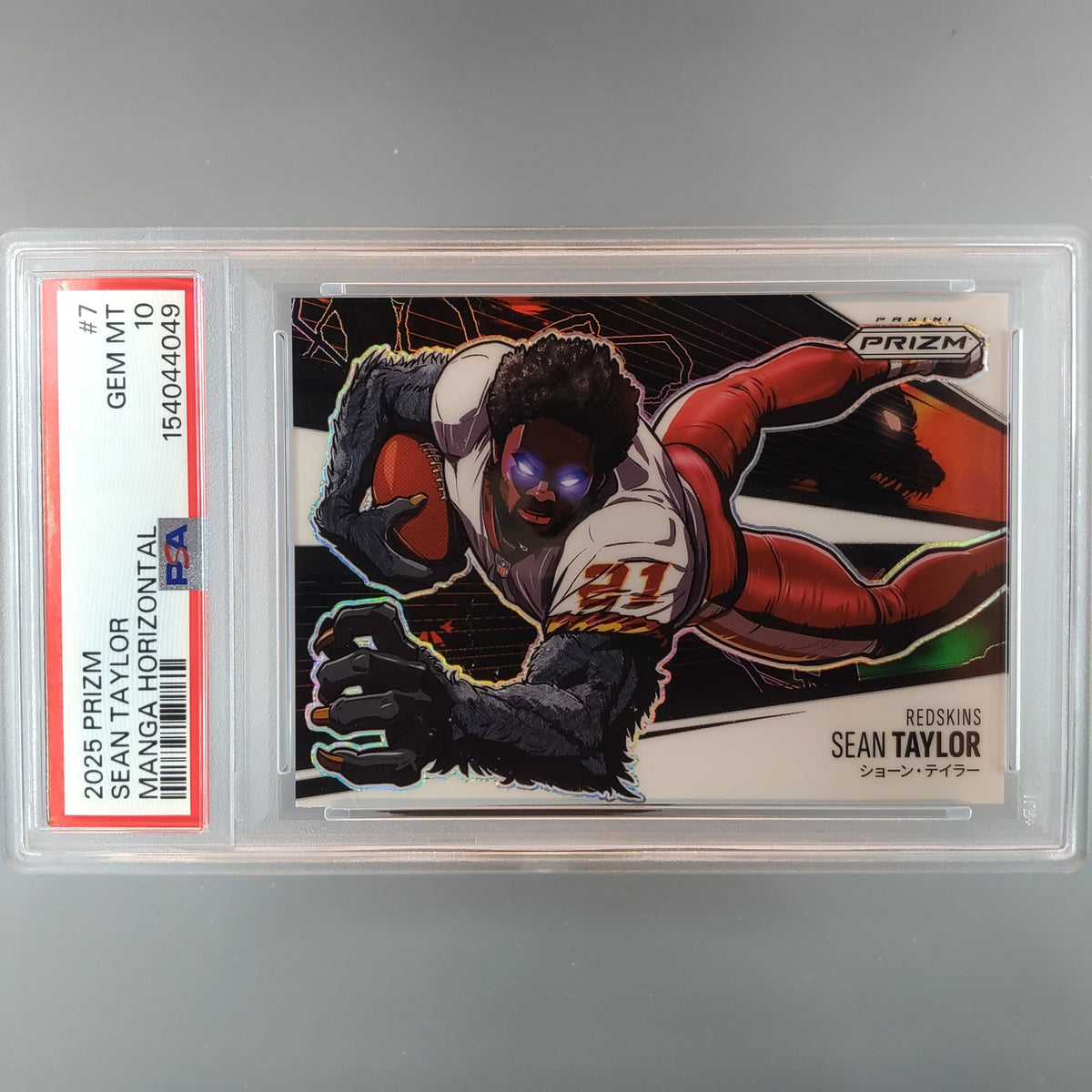 2025 Prizm Sean Taylor Manga PSA 10 154044049