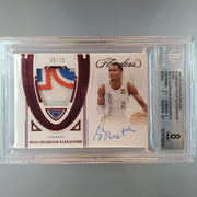 2021-22 Flawless Shai Gilgeous Alexander Patch Autographs Ruby BGS 8 0019724275