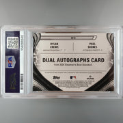 2024 Bowman's Best Skenes / Crews Dual Auto Red 3/5 PSA 10 104088946