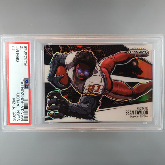 2025 Prizm Sean Taylor Manga PSA 10 154044049