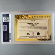 2025 Bowman Jayson Tatum Crystalized Gold /50 PSA 10 159726344