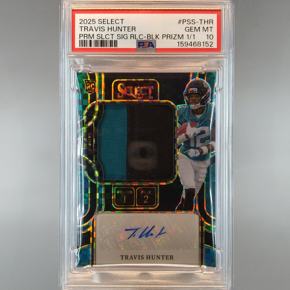 2025 Select Travis Hunter Prime Selections Patch Auto 1/1 PSA 10 159468152
