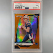 2024 Prizm Drake Maye Orange Prizm /249 PSA 9 103130559