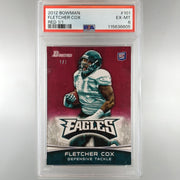 2012 Bowman Fletcher Cox Red 1/1 PSA 6 115638605