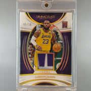 2024-25 Immaculate Blockchain Lebron James Patch 05/10