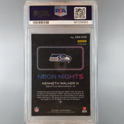 2023 Spectra Kenneth Walker Neon Nights PSA 10 95726053