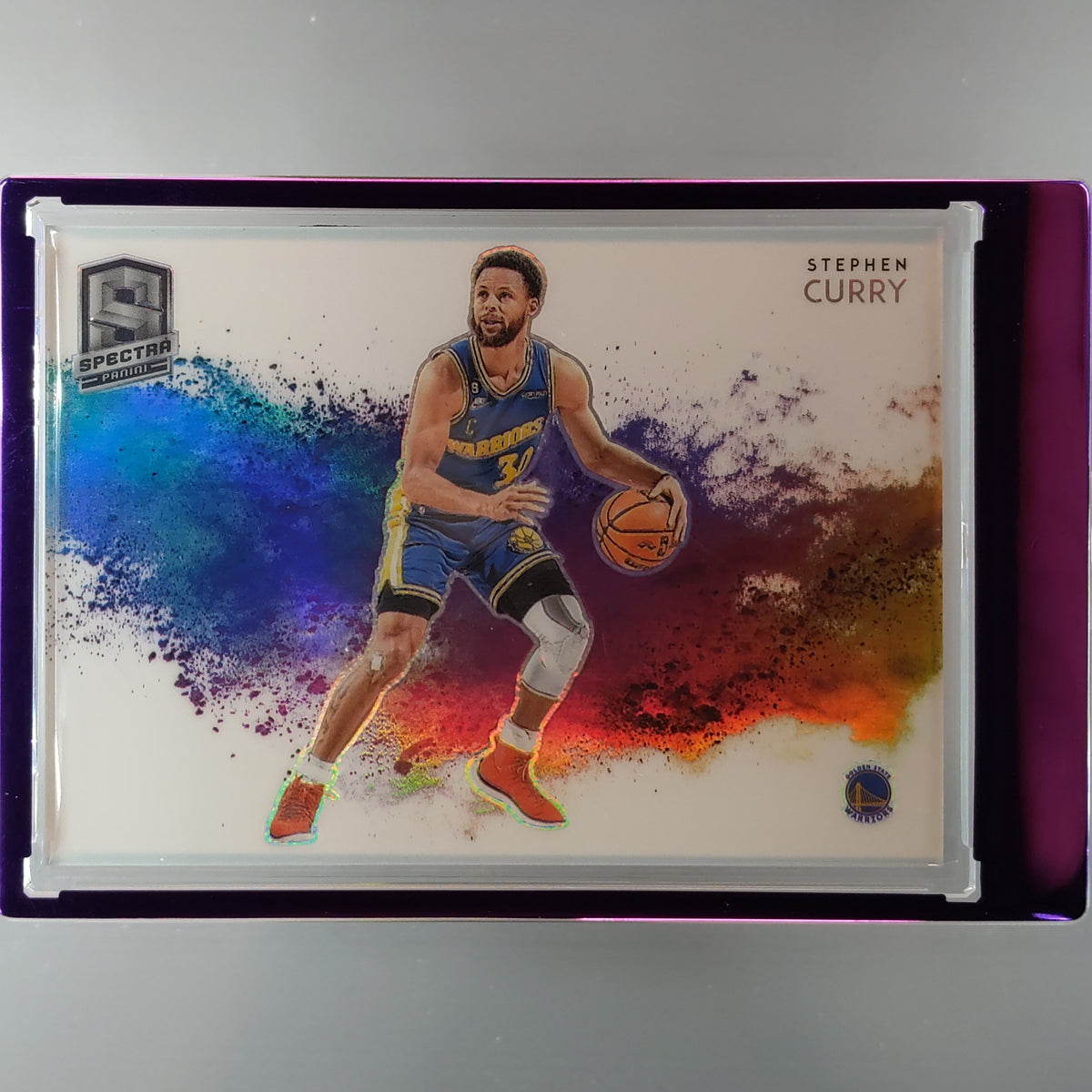 2022-23 Panini Spectra Stephen Curry Colorblast