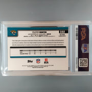 2025 Topps Chrome Travis Hunter Tie Dye Variation /2 PSA 10 159468155