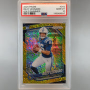 2025 Prizm Riley Leonard Gold Shimmer /10 PSA 10 146964697