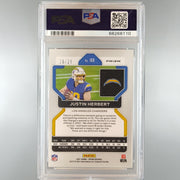 2021 Prizm Justin Herbert Blue Shimmer /25 PSA 10 68268110