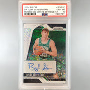 2024 Prizm Baylor Scheierman Rookie Signatures White Sparkle Auto 1/1 PSA 10 113797411