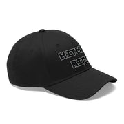 Hitman Rips Twill Hat White Border