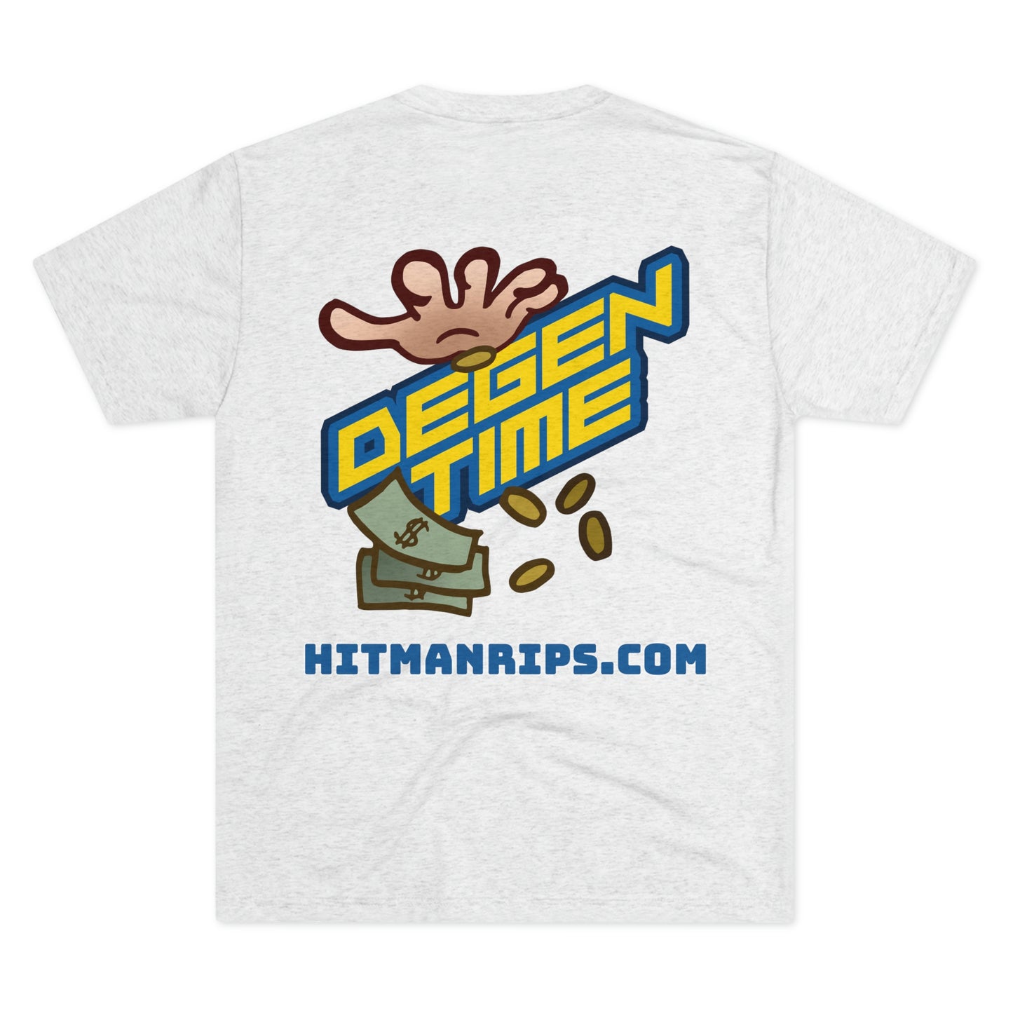 Degen Time Unisex Tri-Blend Crew Tee