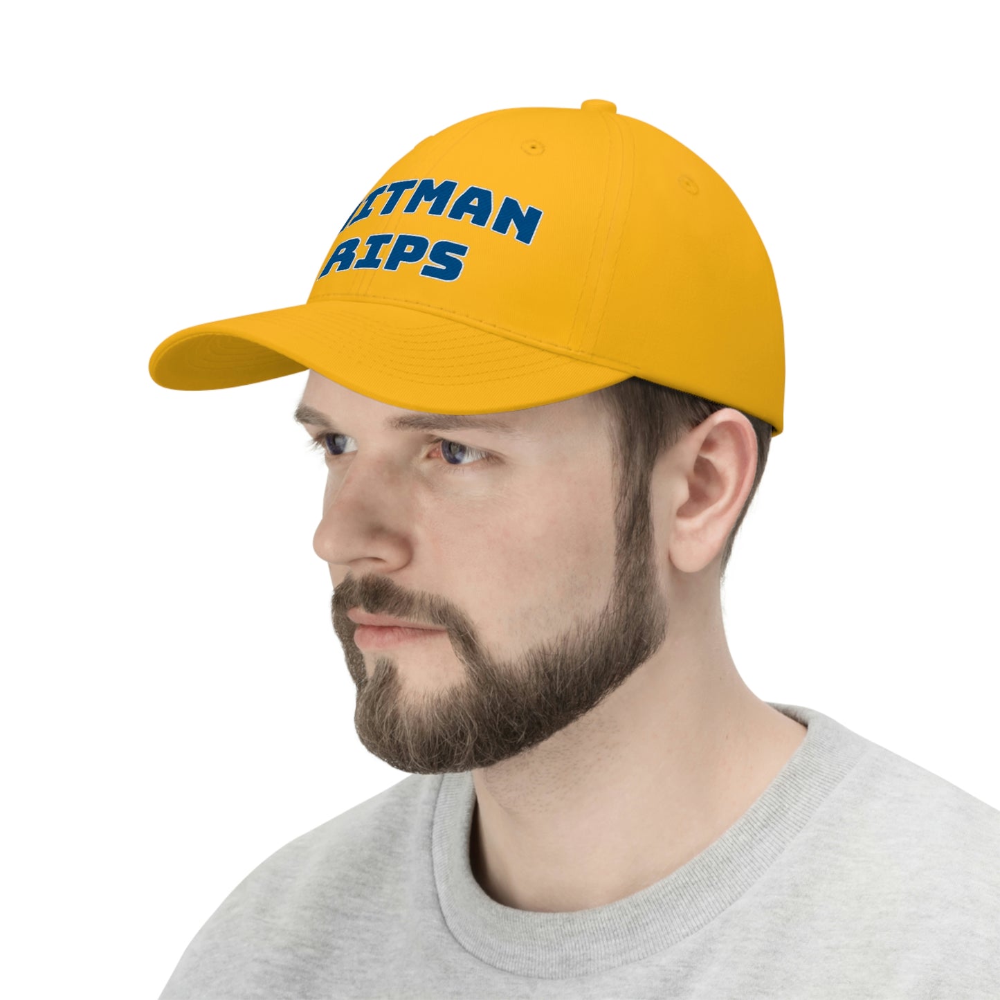 Blue Hitman Rips Twill Hat
