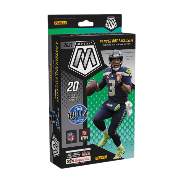 2021 Mosaic Football Hanger Box (Walmart) (SEALED)