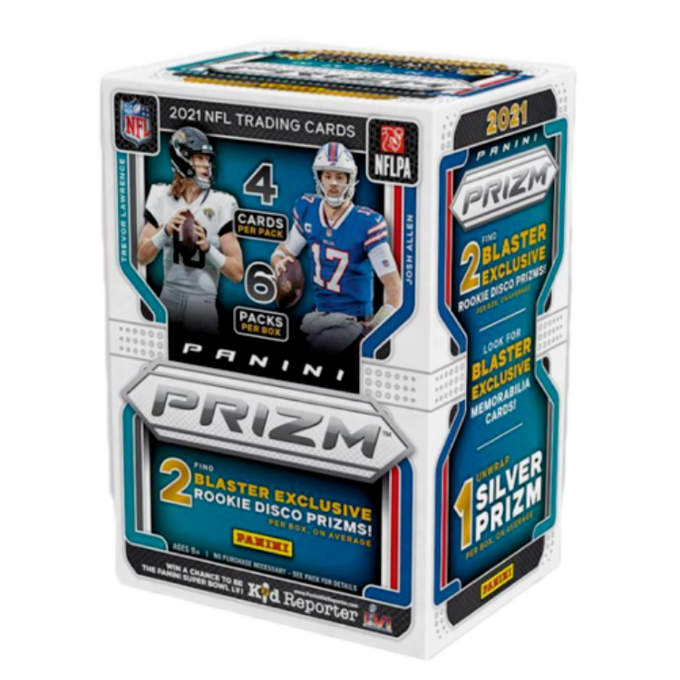 2021 Prizm Football Blaster Box (Target) (SEALED) Hitman Rips