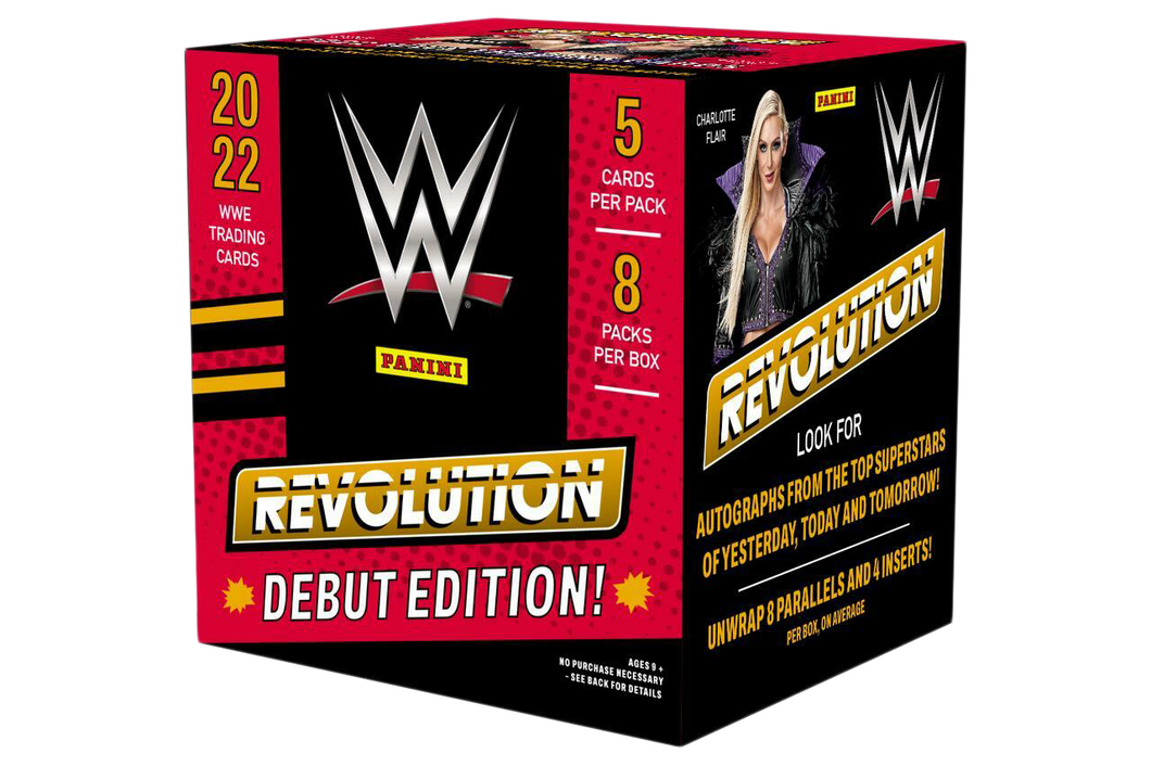2022 WWE Revolution Hobby Box (SEALED)