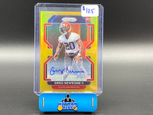 Load image into Gallery viewer, 2021 Prizm Greg Newsome II Gold Auto 4/10
