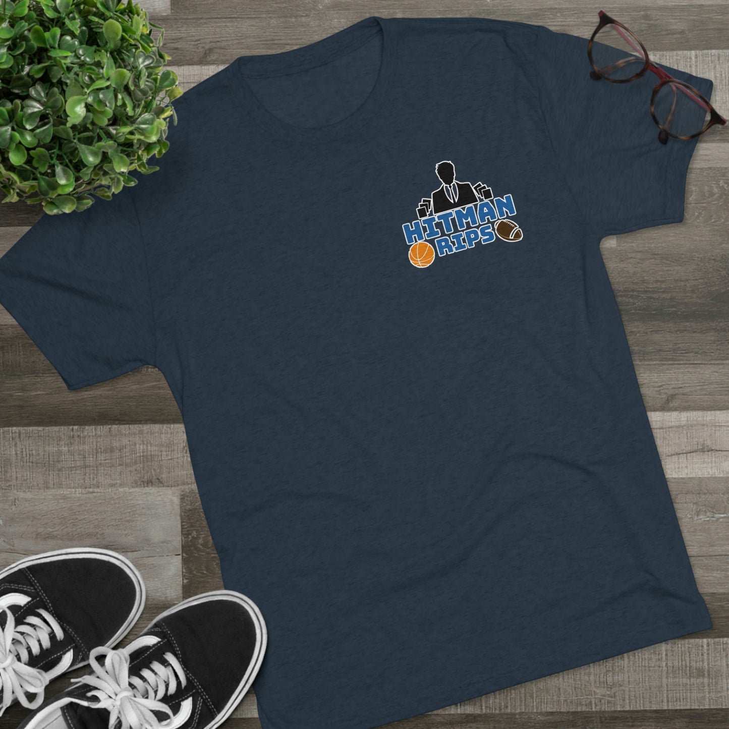 Tree Fiddy Tri-Blend Crew Tee