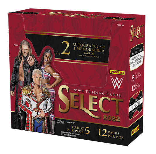 2022 WWE Select Hobby Box