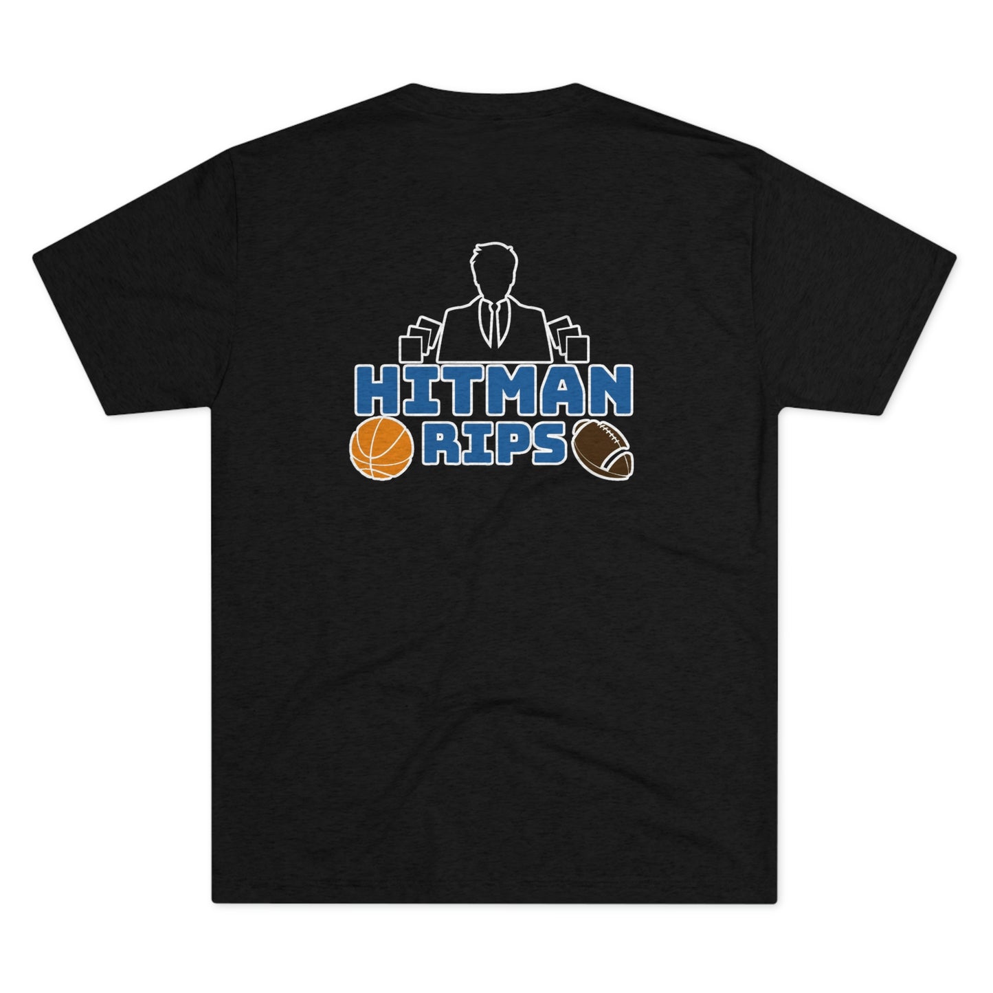 Hitmen Logo Tri-Blend Crew Tee