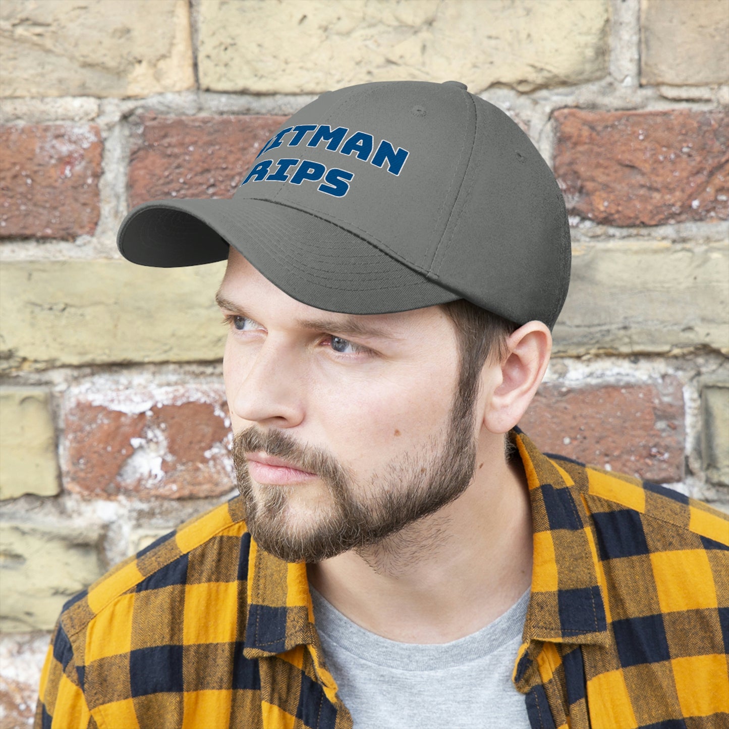 Blue Hitman Rips Twill Hat