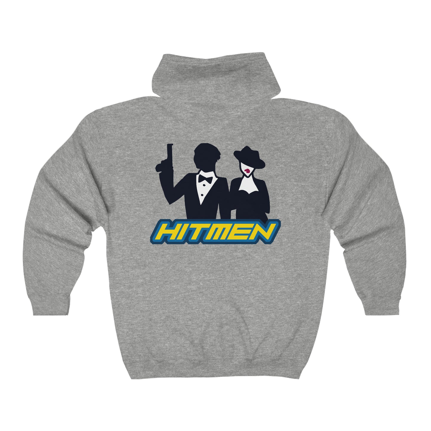 HMR Hitmen Unisex Heavy Blend™ Full Zip Hooded Sweatshirt