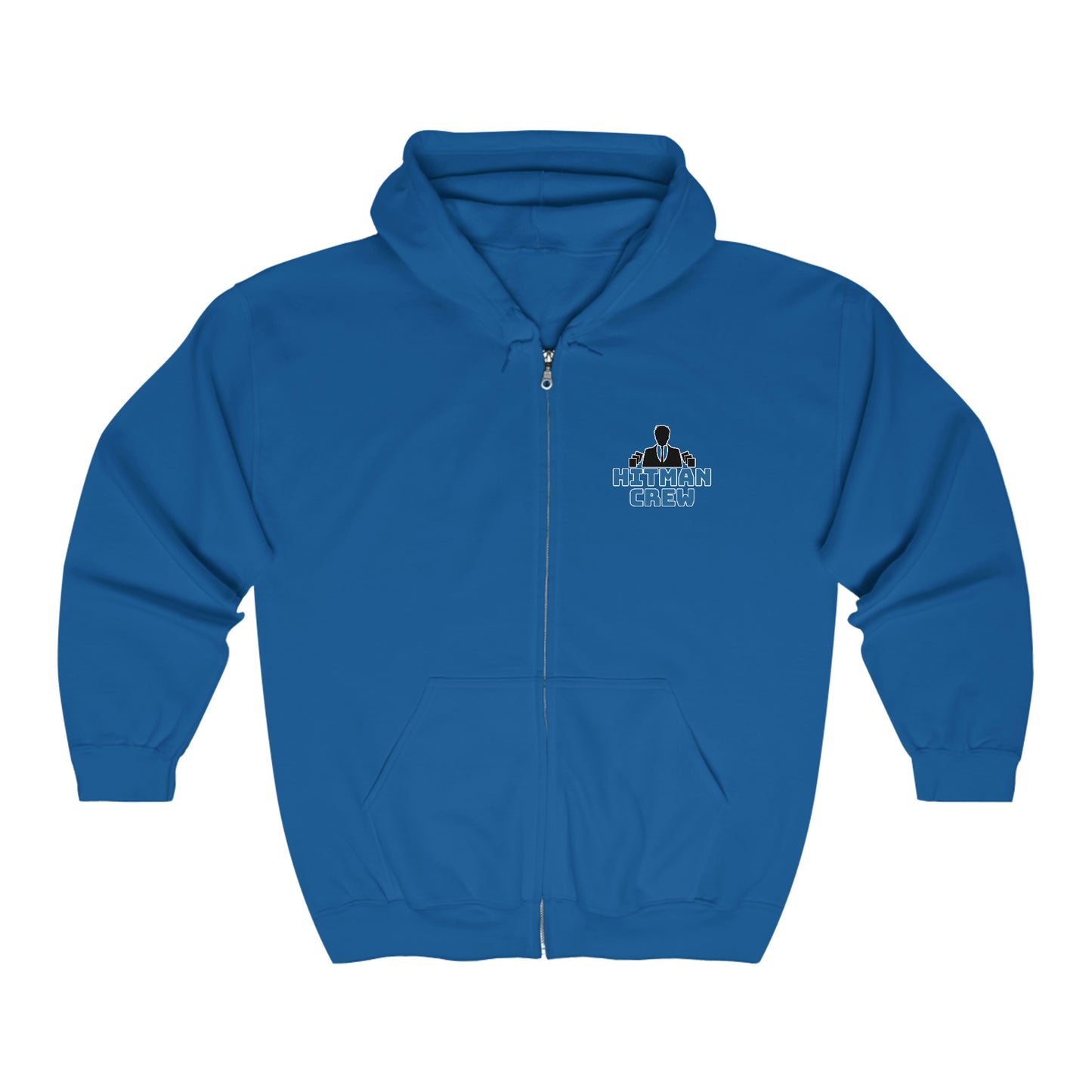 Hitmen Unisex Heavy Blend™ Full Zip Hooded Sweatshirt