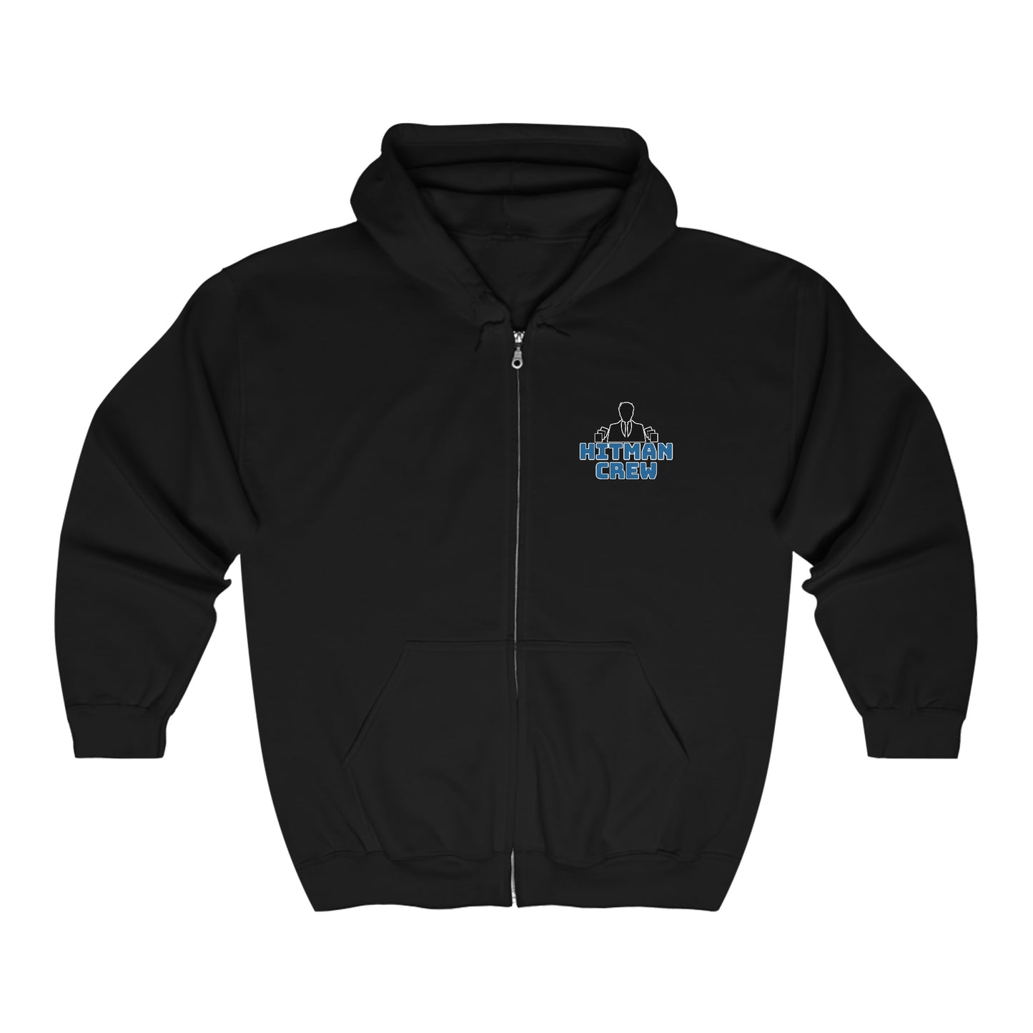 Hitmen Unisex Heavy Blend™ Full Zip Hooded Sweatshirt
