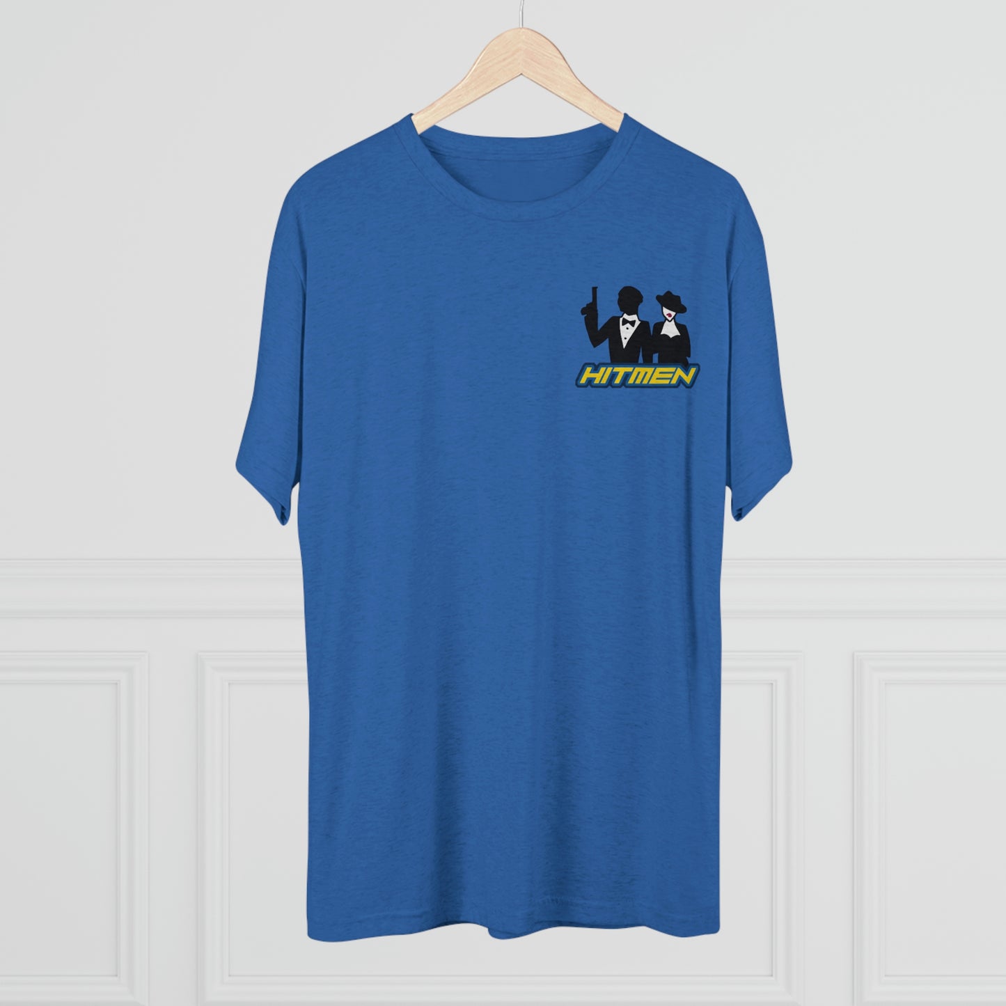 Hitmen Logo Tri-Blend Crew Tee