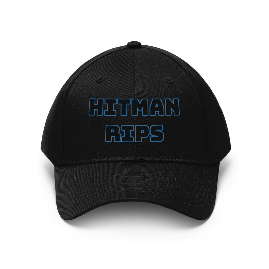 Hitman Rips Twill Hat Blue Border