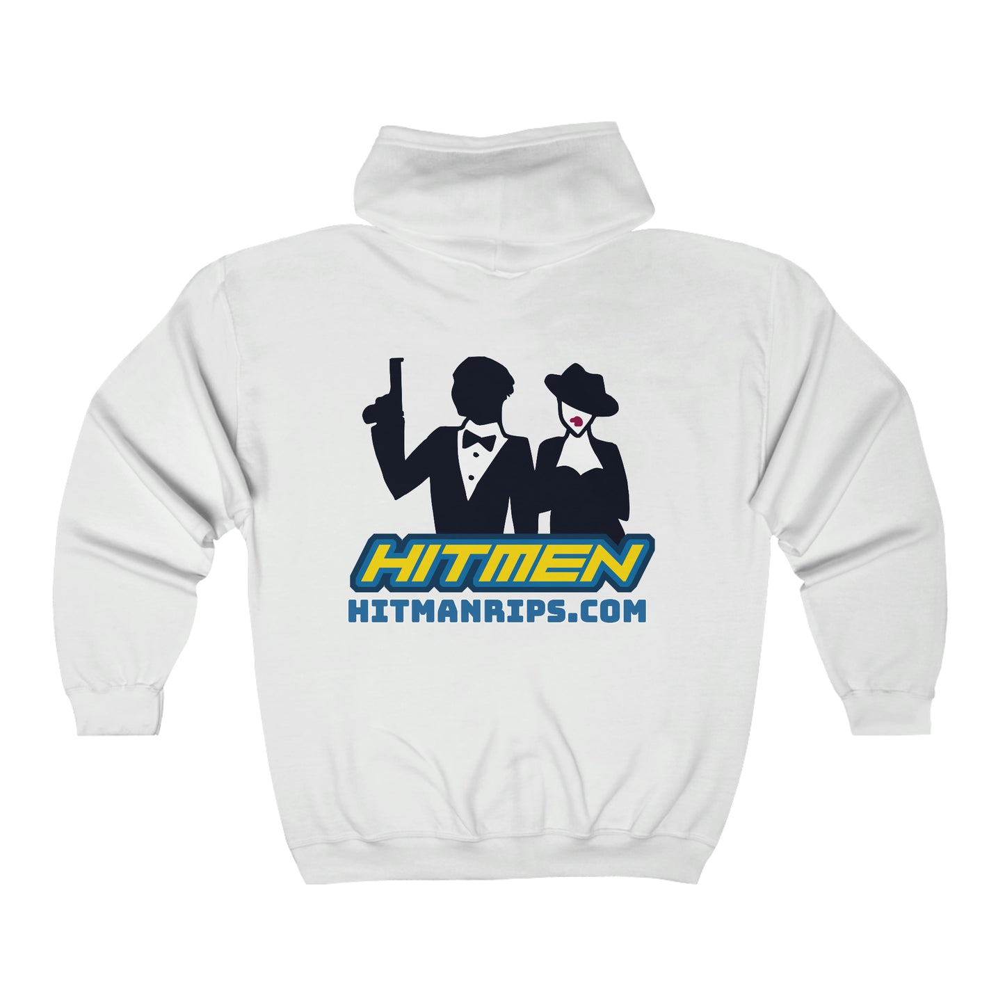 Hitmen Unisex Heavy Blend™ Full Zip Hooded Sweatshirt