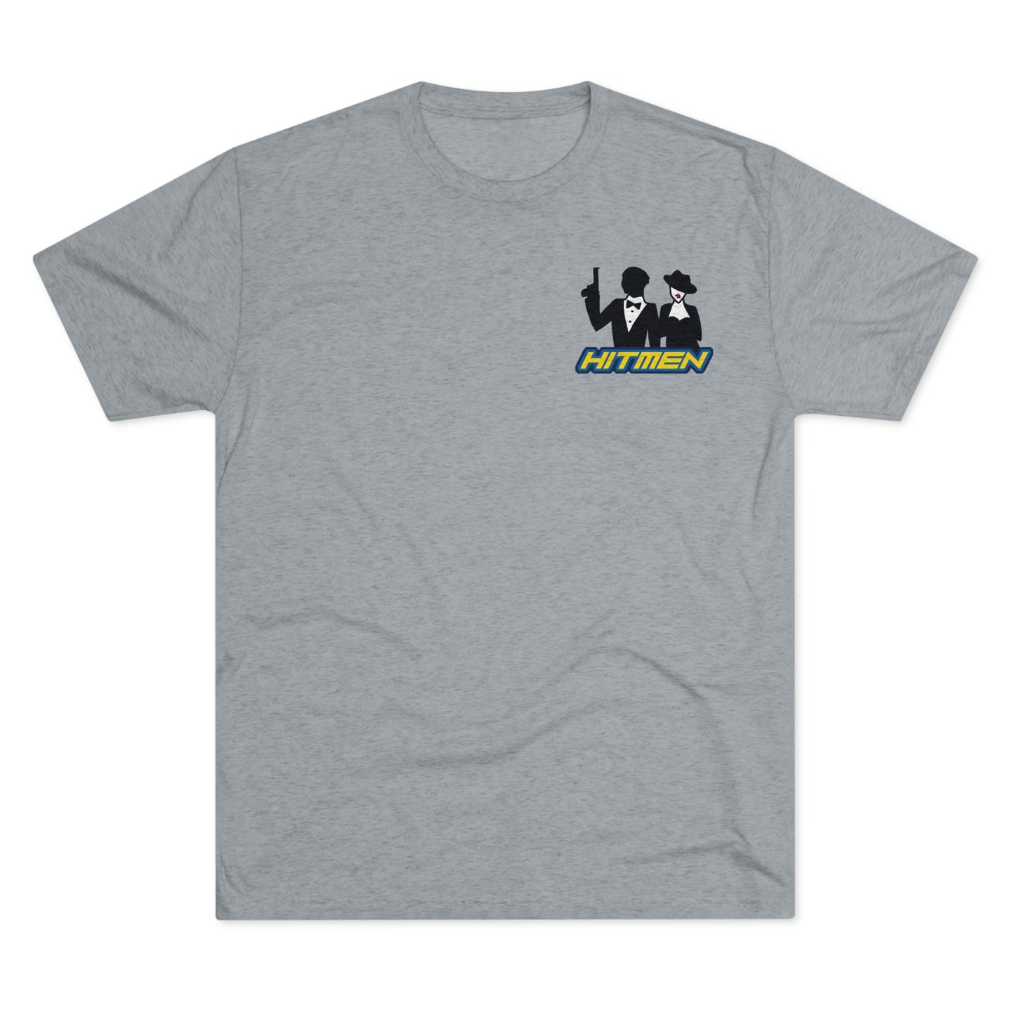 Hitmen Logo Tri-Blend Crew Tee
