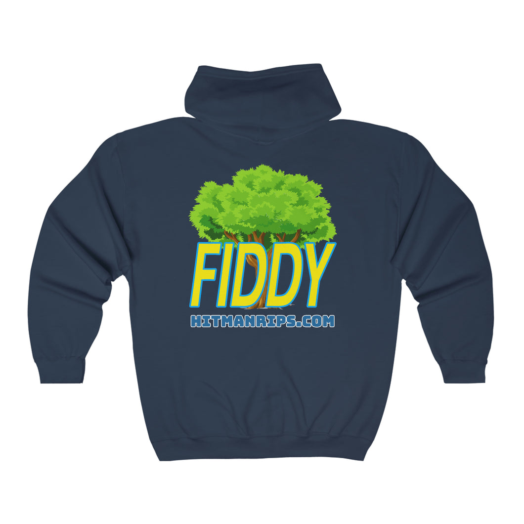 Tree Fiddy Unisex Heavy Blend™ Full Zip Hooded Sweatshirt