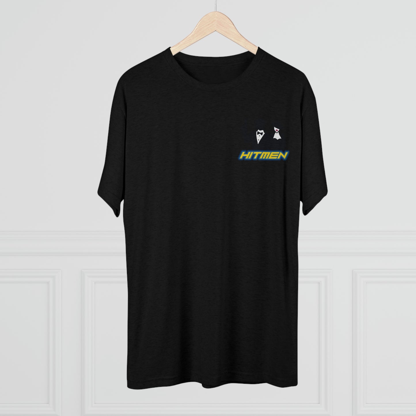 Hitmen Logo Tri-Blend Crew Tee
