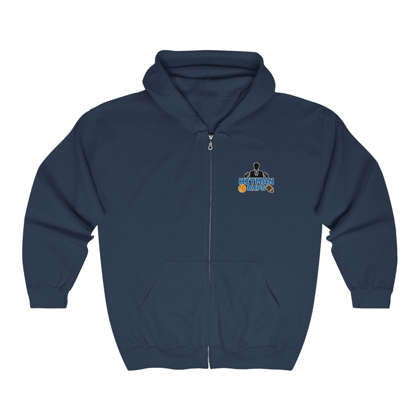 HMR Degen Time Unisex Heavy Blend™ Full Zip Hooded Sweatshirt