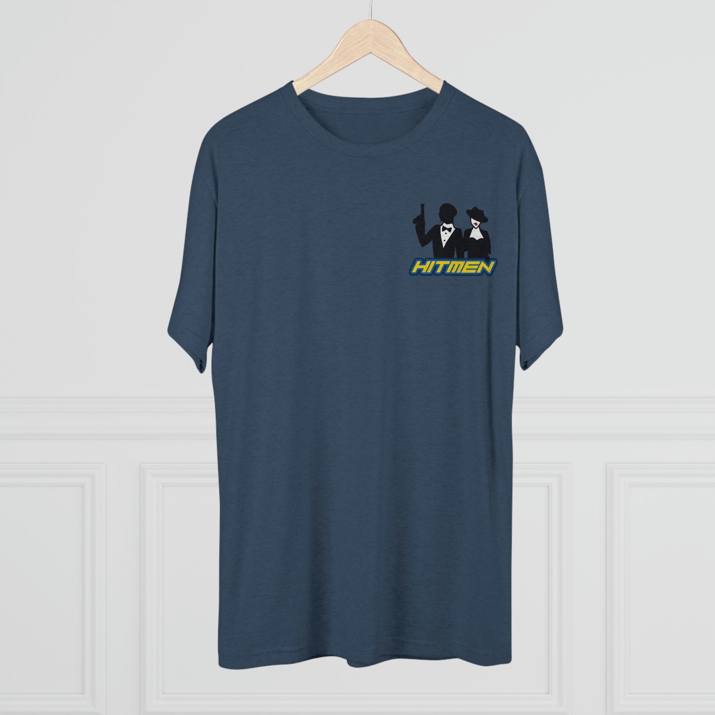 Hitmen Logo Tri-Blend Crew Tee